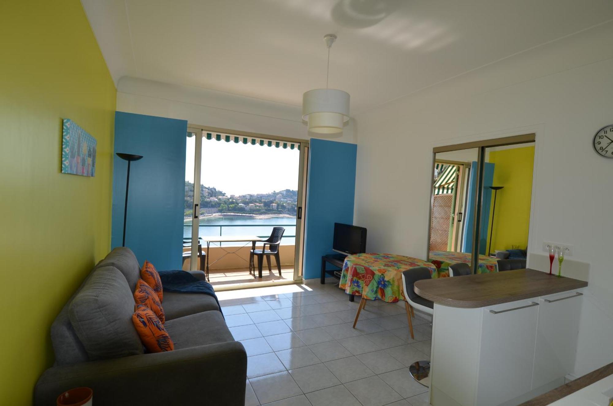 Nereides - Appartement 4 Personnes Avec Vue Mer Exceptionnelle A Villefranche-Sur-Mer Exterior photo
